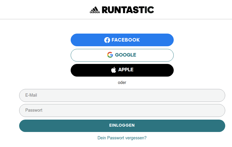 Synchronization with adidas Running – RUNALYZE